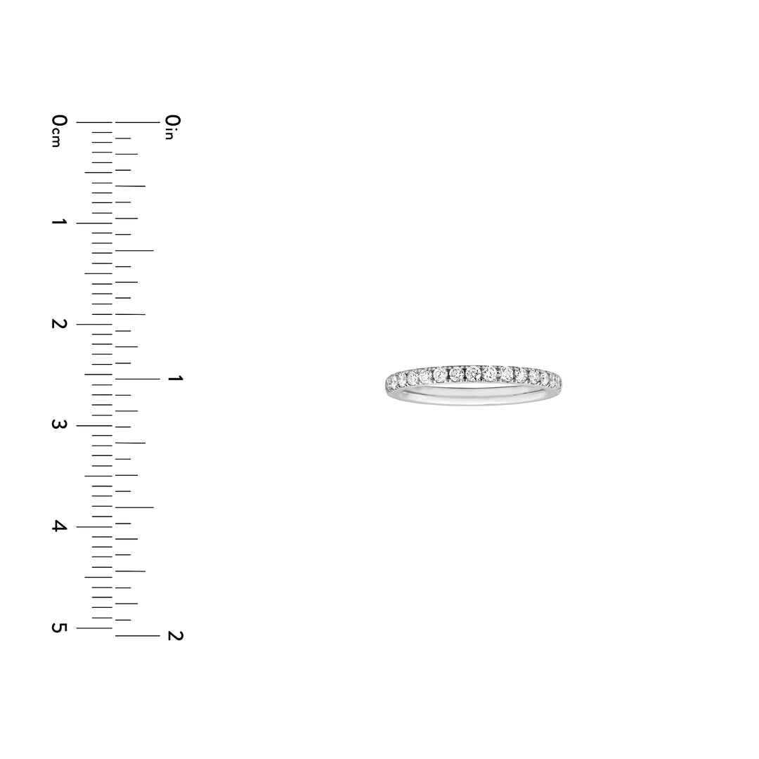 1/4ct Diamond Half Eternity Band