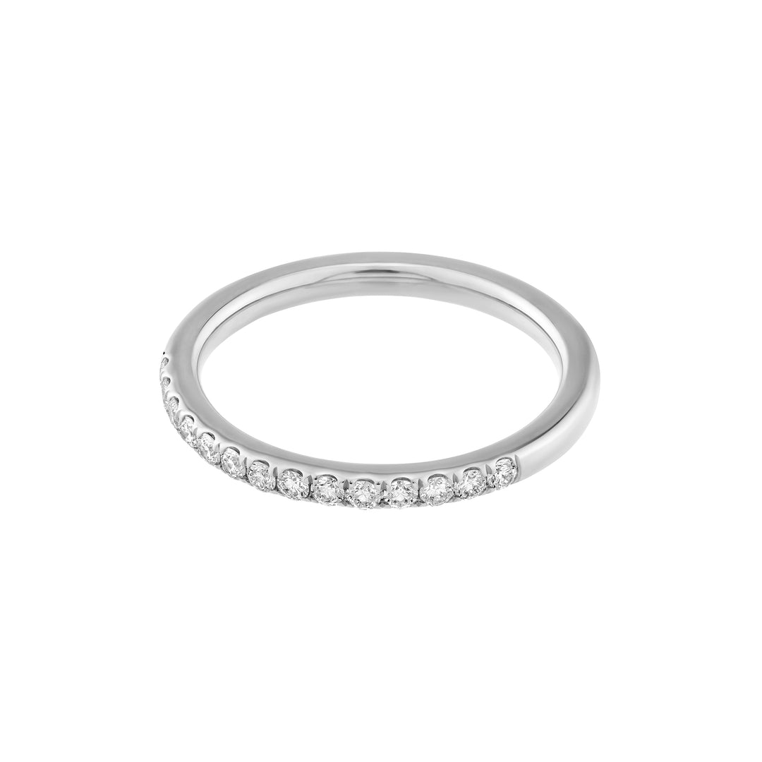 3/8tcw Diamond Half Eternity Band