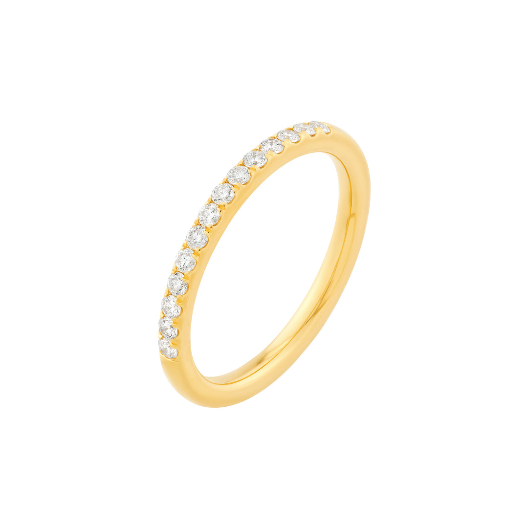 3/8tcw Diamond Half Eternity Band