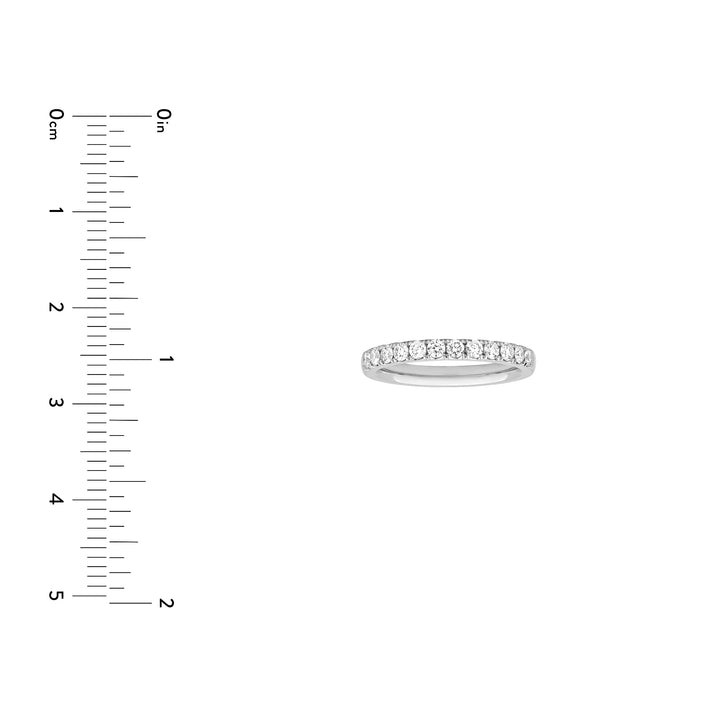 1/2ct Half Eternity Diamond Ring