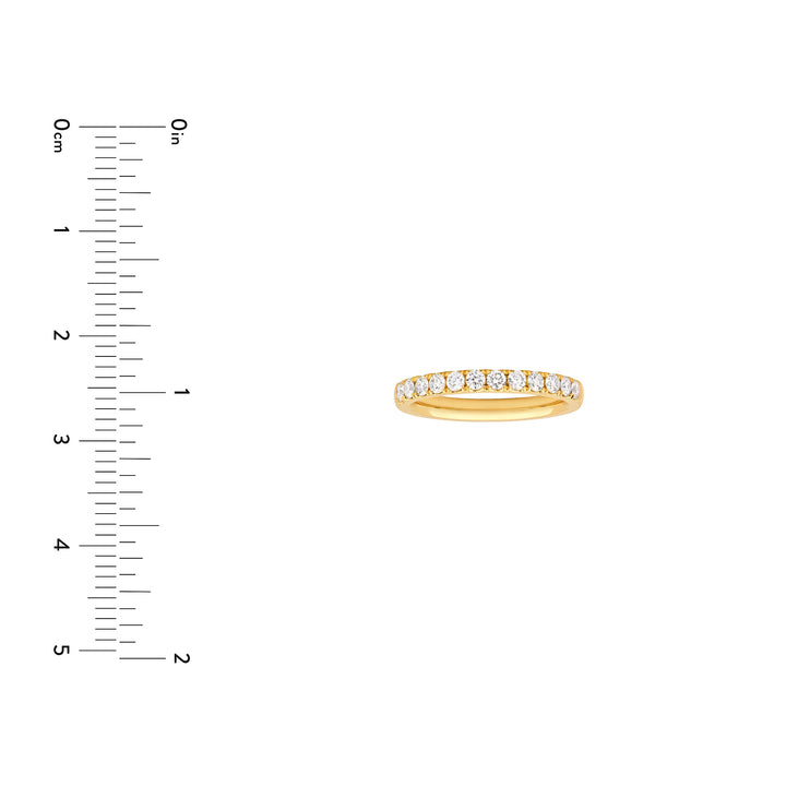1/2ct Half Eternity Diamond Ring
