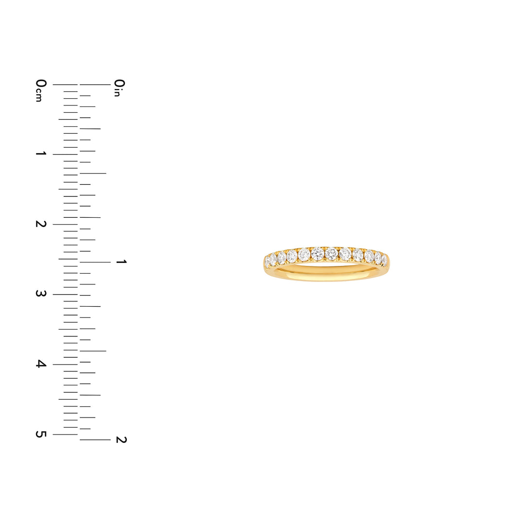 1/2ct Half Eternity Diamond Ring