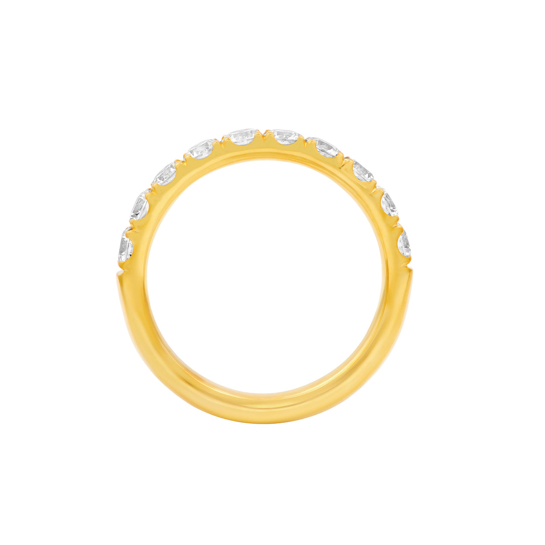 1ct Diamond Half Eternity Band