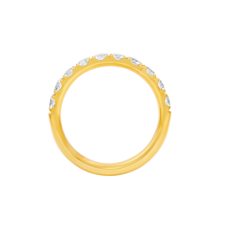 1ct Diamond Half Eternity Band