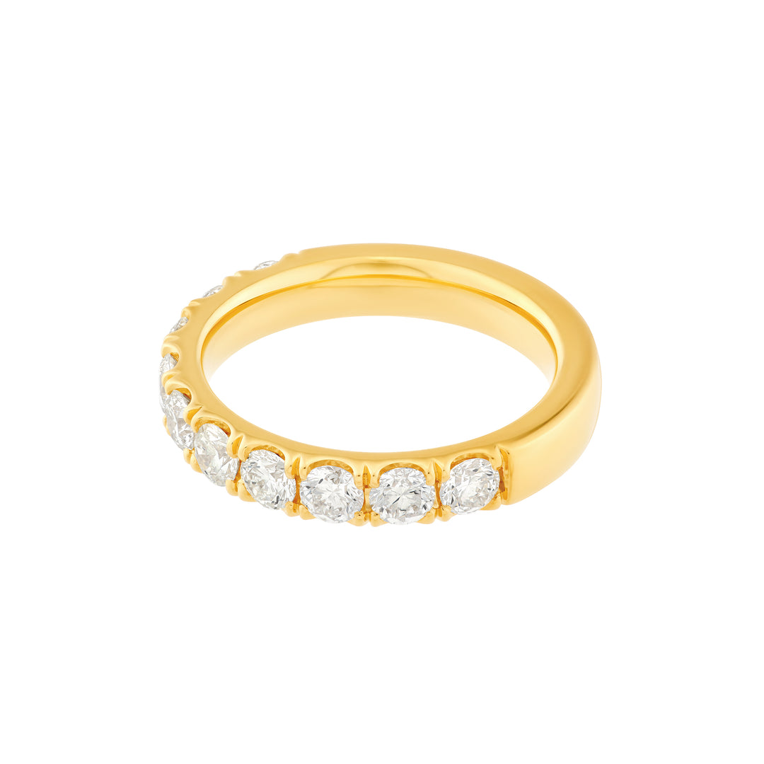 1-1/3ct Diamond Half Eternity Band