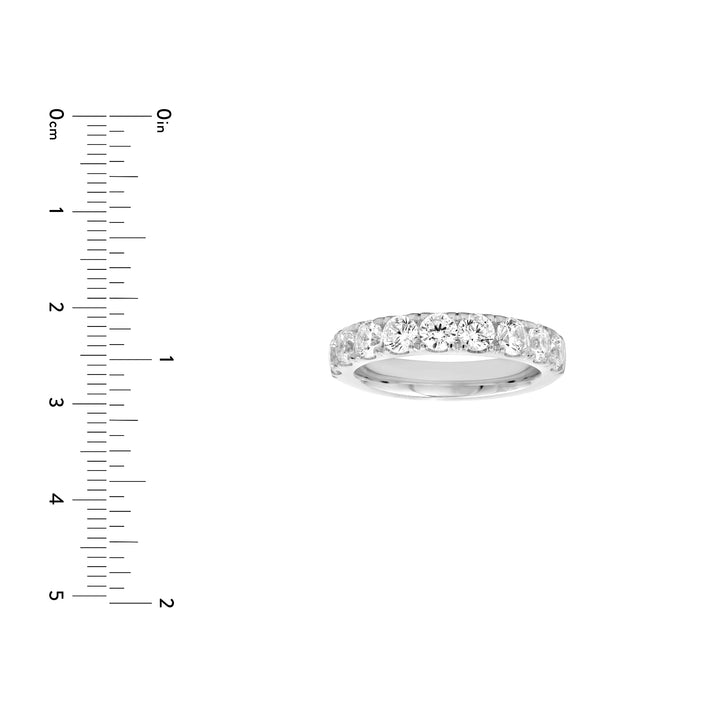 1-1/2ct Diamond Half Eternity Band