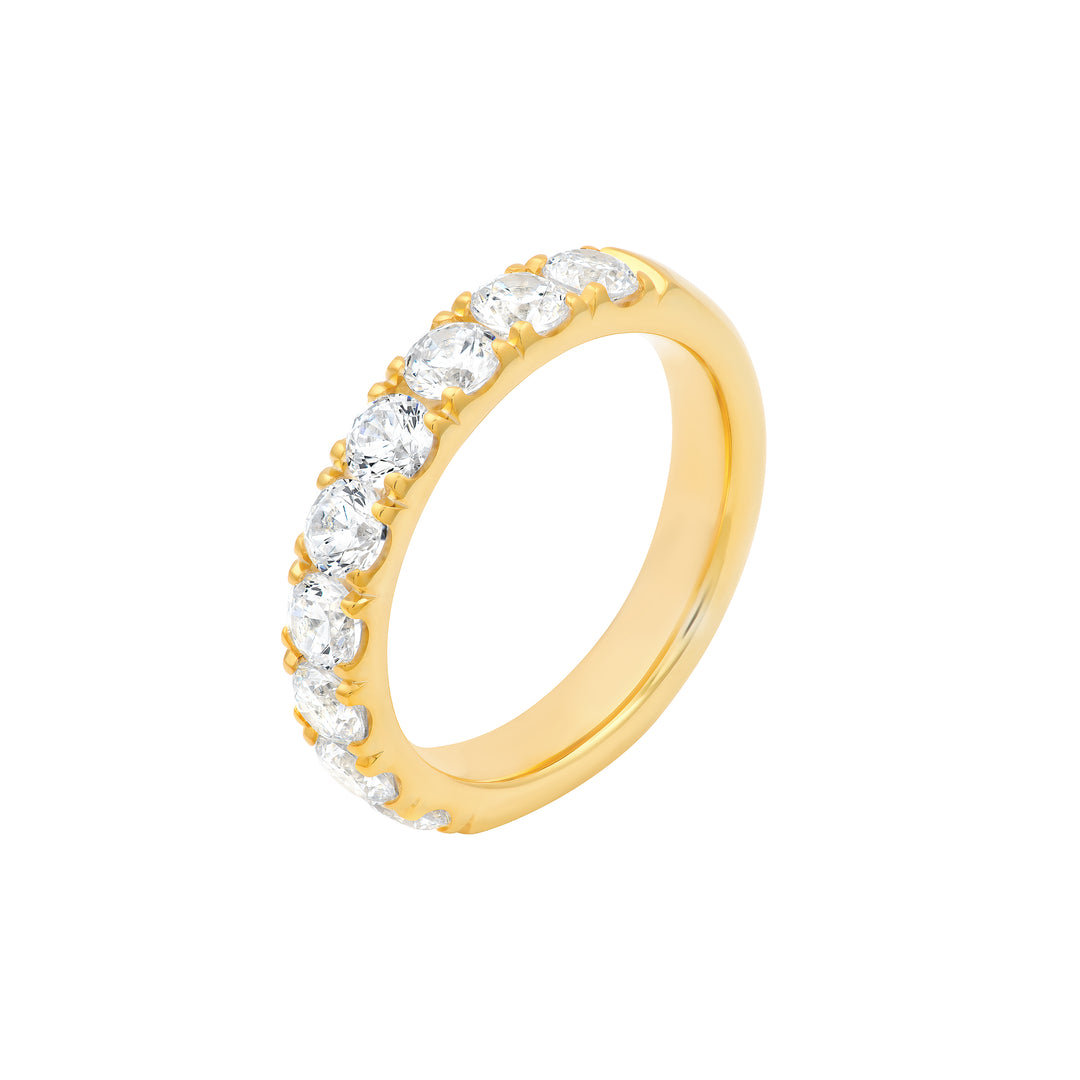 1-1/2ct Diamond Half Eternity Band