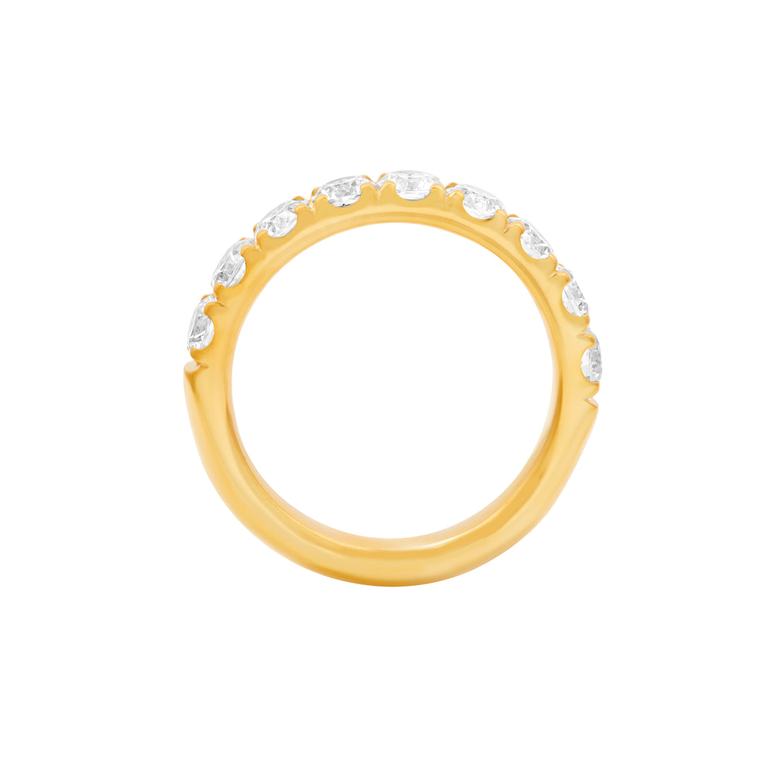 1-1/2ct Diamond Half Eternity Band