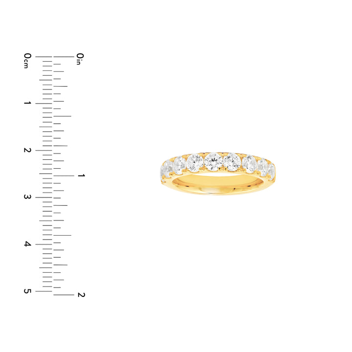1-1/2ct Diamond Half Eternity Band