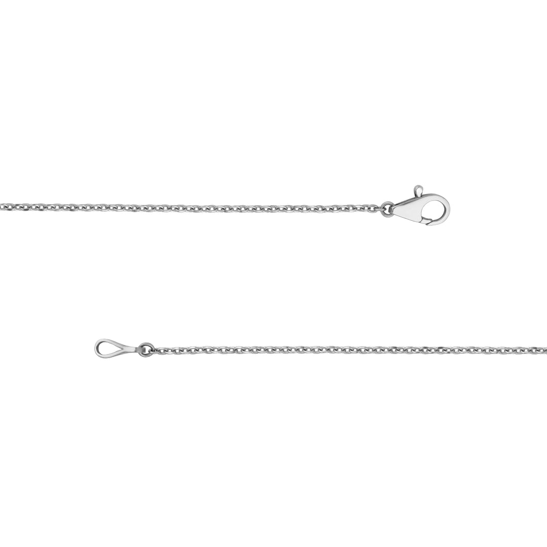 Round Ascending Diamond Necklace (1tcw)
