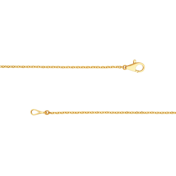 Round Ascending Diamond Necklace (1tcw)
