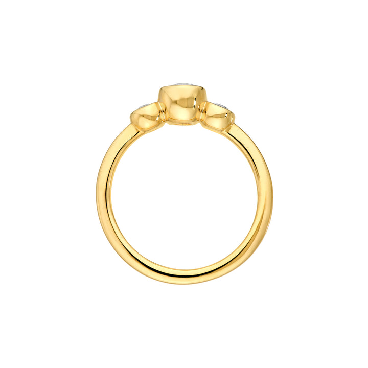 Diamond Trio Bubble Ring