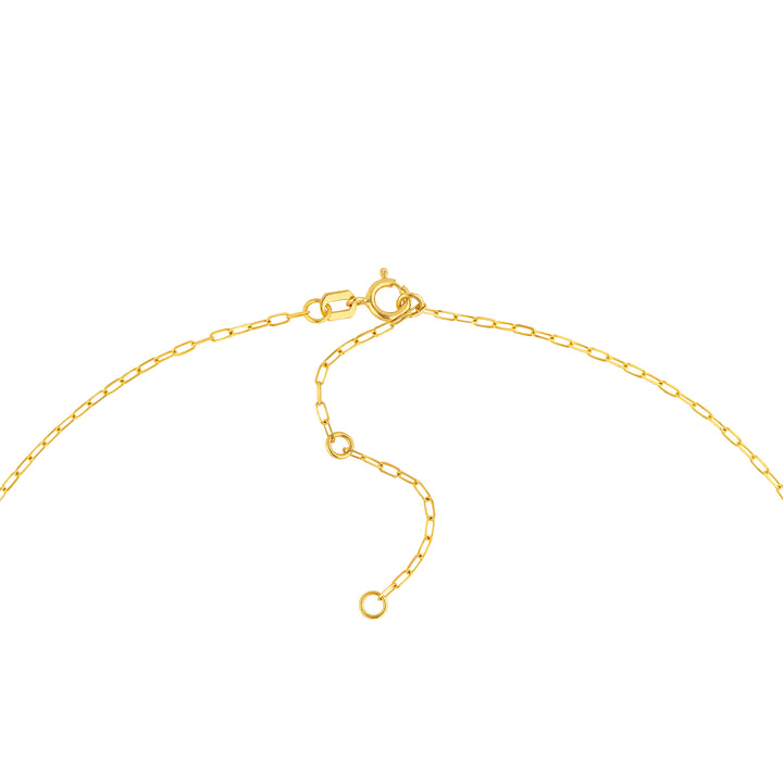 Floating Diamond & Tsavorite Lariat Necklace