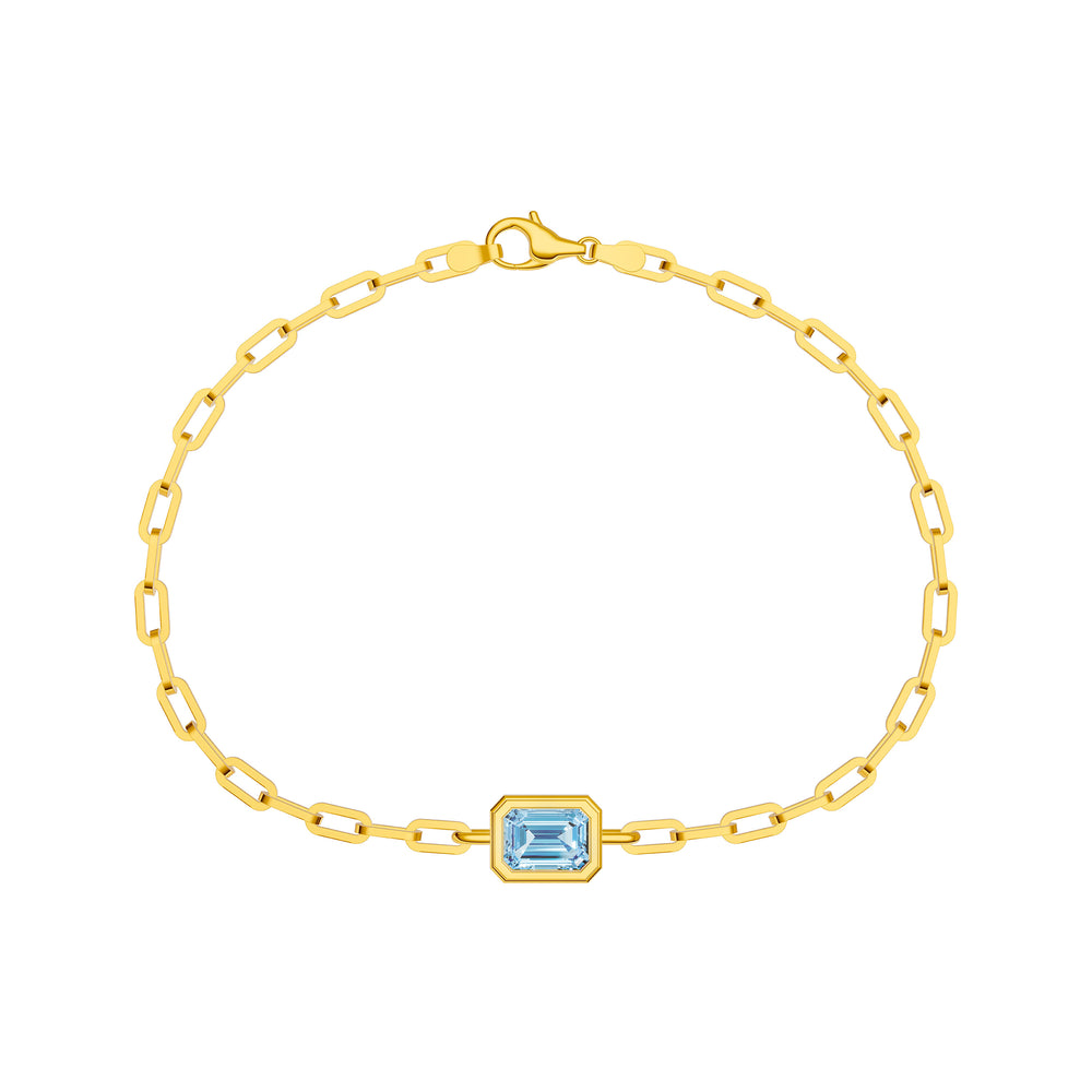 Emerald Sky Blue Forzentina Bracelet